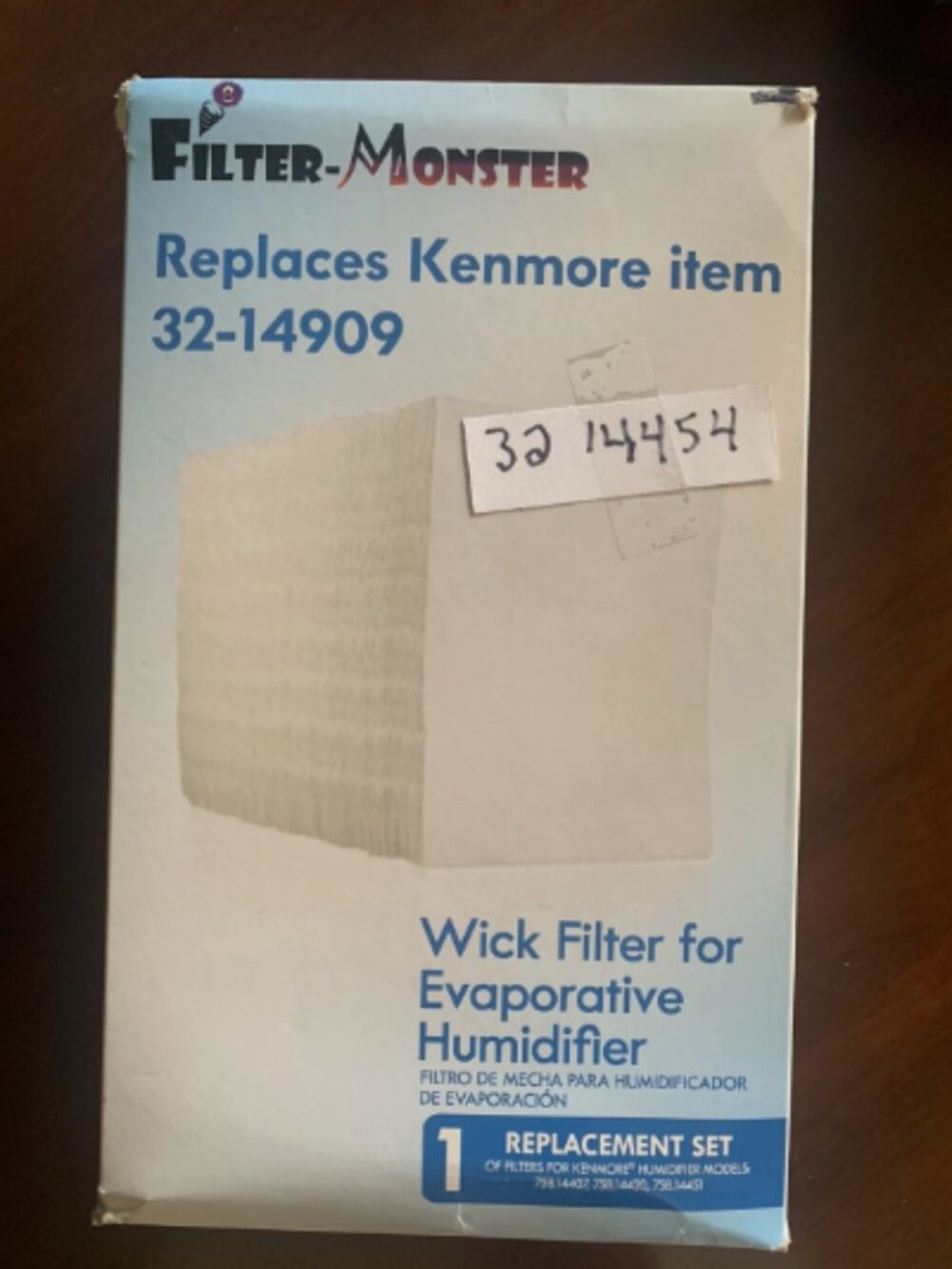 Filter Monster Wick Filter for Evaporative Humidifier-Kenmore 32-14909 Set of 2